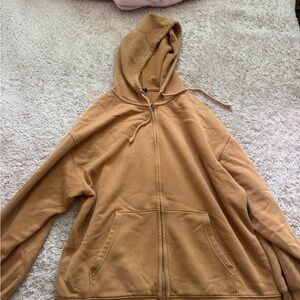Wild Fable Tan Hooded Sweater